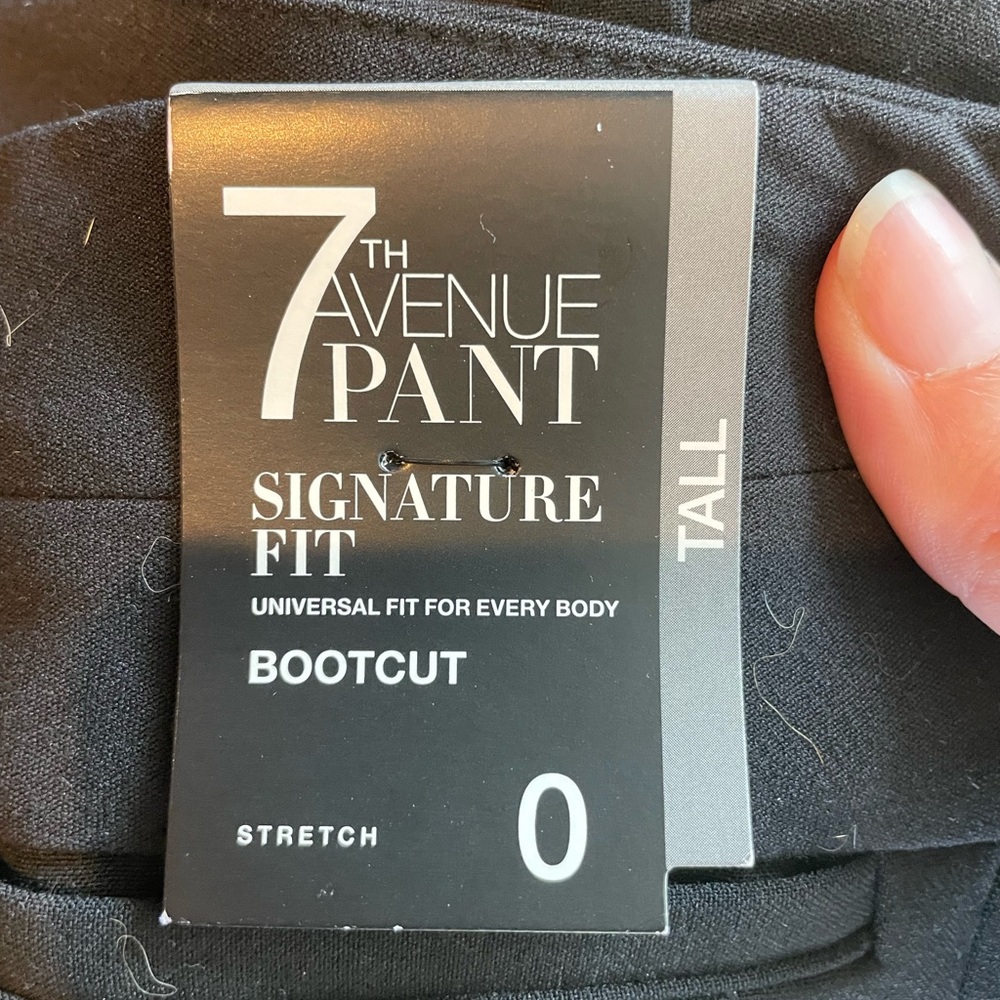 NWT! NY&Co bootcut signature fit 0 tall stretch pants